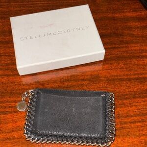 Stella McCartney Black Card Holder with Box